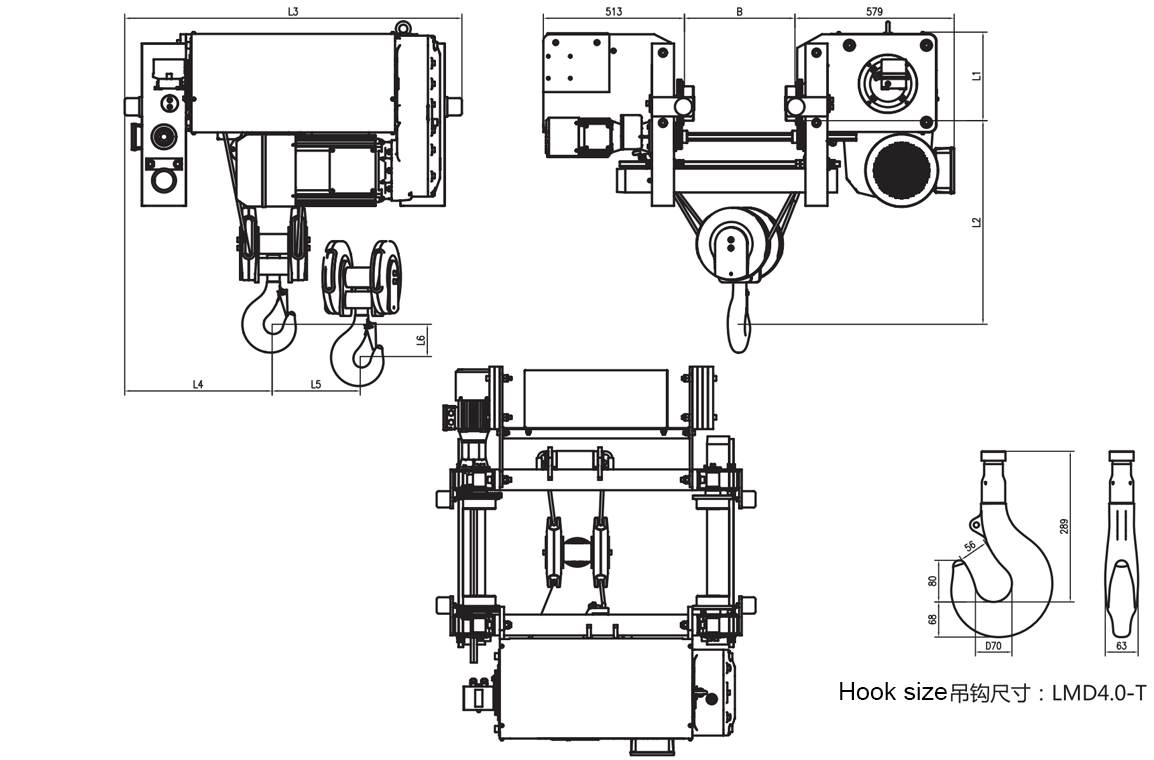 ELECTRIC HIOST DRAWING